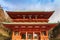 Daimon Gate, ancient main entrance to Koyasan, mount Koya area, UNESCO World Heritage area, Wakayama Prefecture, Japan