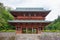 Daimon Gate at Mount Koya in Koya, Wakayama, Japan. Mount Koya is UNESCO World Heritage Site-
