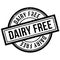 Dairy Free rubber stamp