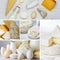 Dairy products collage