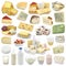 Dairy products collection