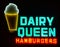 Dairy Queen, vintage neon sign along Route 66.