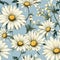 Daisy Harmony Floral Pattern Art