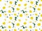 Daisy seamless vector floral texture