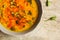 Dal Indian lentil curry soup
