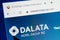 Dalata hotel group Web Site. Selective focus.