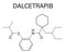 Dalcetrapib hypercholesterolemia drug molecule. Skeletal chemical formula.