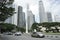 Dalhousie Obelisk statue  in Singapore