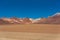 Dali desert in national reserve park Eduardo Avaroa, Bolivia