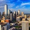 Dallas cityscape from Reunion tower