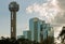 Dallas Reunion Tower and hotel