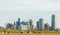 Dallas skyline viewed from Trammell Crow Park in Dallas