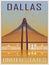 Dallas Vintage Poster