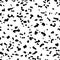 Dalmatian seamless pattern with animal skin print