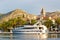 Dalmatian town of Trogir waterfront