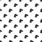 Dalmatians dog pattern, simple style