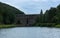 Dam building of the german lake called Diemelsee