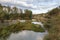 Dam and cascade at the Ter river near Manlleu