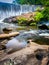 Dam and cascades on the Cullasaja River