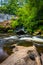 Dam and cascades on the Cullasaja River