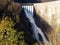 Dam of Contra Verzasca, spectacular waterfalls