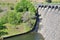 dam in Elan Valley in Wales, UK