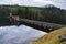 The dam at Lake Laggan, Scotland