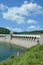 Dam between Listertalsperre and Biggesee,Sauerland,Germany