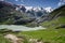 Dam near Heiligenblut, Grossglockner High Alpine Road, Austria