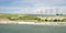 Dam and power plant on Missouri River