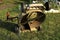 Damaged lawn mower lawn mower repair