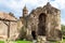 damaged Ninotsminda Cathedral in Kakheti Georgia