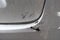 Damaged rear plastic bumper