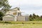 The damaged sailing club building at Lake Horowhenua