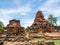 Damaged stupa at Wat Phra Phai Luang