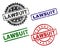 Damaged Textured LAWSUIT Stamp Seals