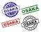 Damaged Textured OSAKA Stamp Seals