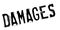 Damages rubber stamp