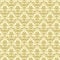 Damask beautiful background with rich, old style, luxury ornamentation, black fashioned seamless pattern, elegant, royal vector