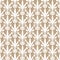 Damask beautiful background with simple, antique style ornament, white and cream fashioned seamless pattern, vector wallpaper, fl