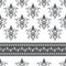 Damask Decorative Seamless Background Classic