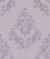 Damask pattern texture in lavender color Vector. Royal fabric background. Luxury background decors