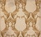 Damask pattern Vector illustration handmade ornament decor. Baroque grunge background textures