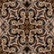 Damask royal seamless pattern