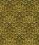 Damask seamless pattern repeating background. Gold olive floral ornament with Y letter and crown in baroque style