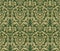 Damask wallpaper.