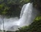 Dambri waterfall on summer days