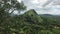 Dambulla, Sri Lanka, green hill near the temple