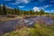 Dana Fork Tuolumne River, mountain river in the Sierra Nevada, California, USA