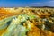 Danakil depression dallol volcano colorful acid sulfur lake